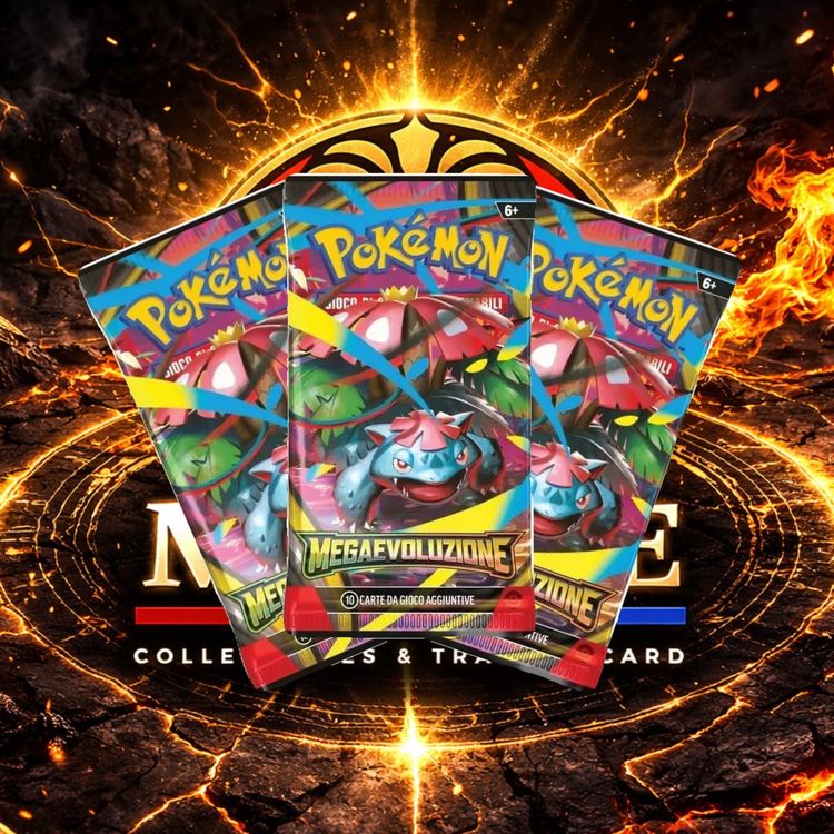 Pokémon Mega Evoluzione Packs (1X)